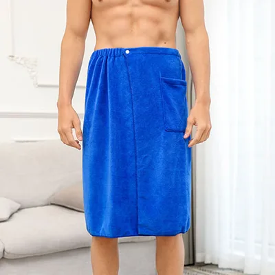 Quick drying Household Microfiber Bath Towel Blue - Shop at LoveMi
