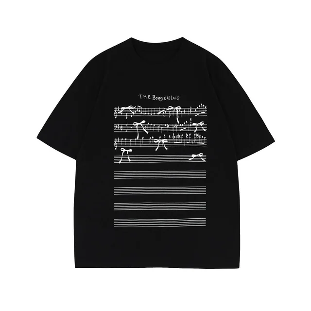 Loose Sports Round Neck Half Sleeve Shirt Black - Shop at LoveMi