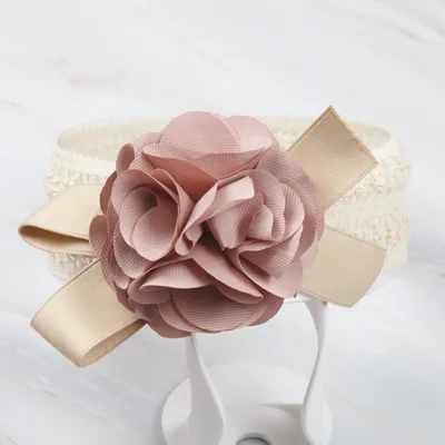 Flower Not Tight Wide Hair Band Headband Pink Color - Shop at LoveMi
