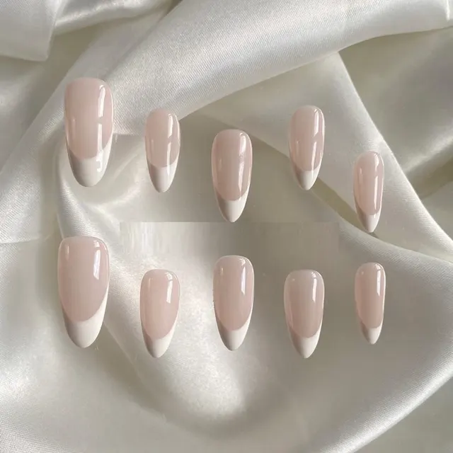 Advanced Niche Almond Finished Manicure Classic French - Shop at LoveMi