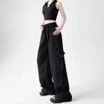 Black Lengthened Trousers