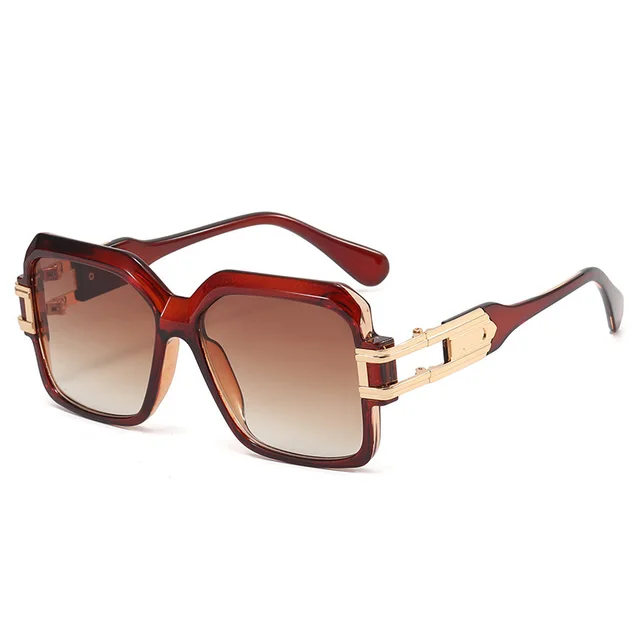 Y2K Fashion Metal Accessories Glasses Tea Frame Double Tea - Shop at LoveMi