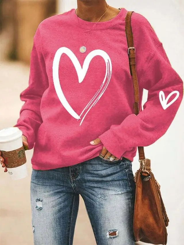 Loose Casual And Comfortable Round Neck Temperament Commute Style Sweater G67Z409 - Shop at LoveMi