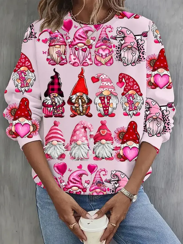 Loose Casual And Comfortable Round Neck Temperament Commute Style Sweater G67Z413 - Shop at LoveMi