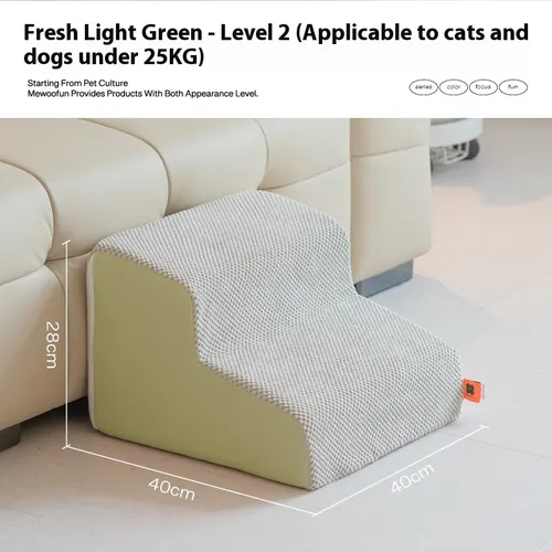 Dog Stairs Bed Slopes Beds Pet Steps Green Second Order - Shop at LoveMi