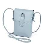 Women's Crossbody High-grade Fashion First Layer Leather One-shoulder Small Bag Lightweight - Blue
