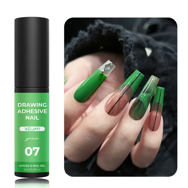 5ml Nail Metal Cable Adhesive Hoy Edge Painted Line Pulling Gel 07 - Shop at LoveMi