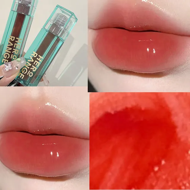 Moisturizing Mirror Light Lip Lacquer Long lasting Not Easy To Fade 01Color - Shop at LoveMi