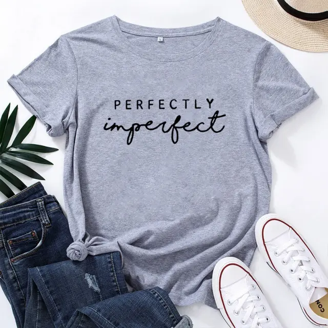 Cross border Women's Short sleeved T shirt Gray - Shop at LoveMi