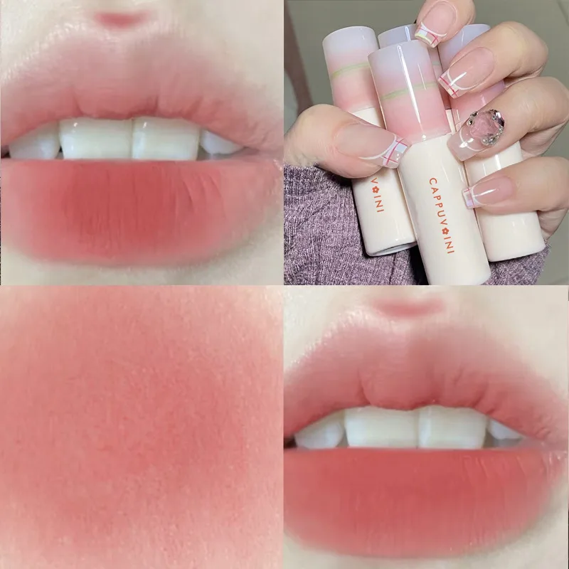 Air Matte Velvet Matte White Lipstick Lip Gloss 05 Cherry Blossom Mud - Shop at LoveMi