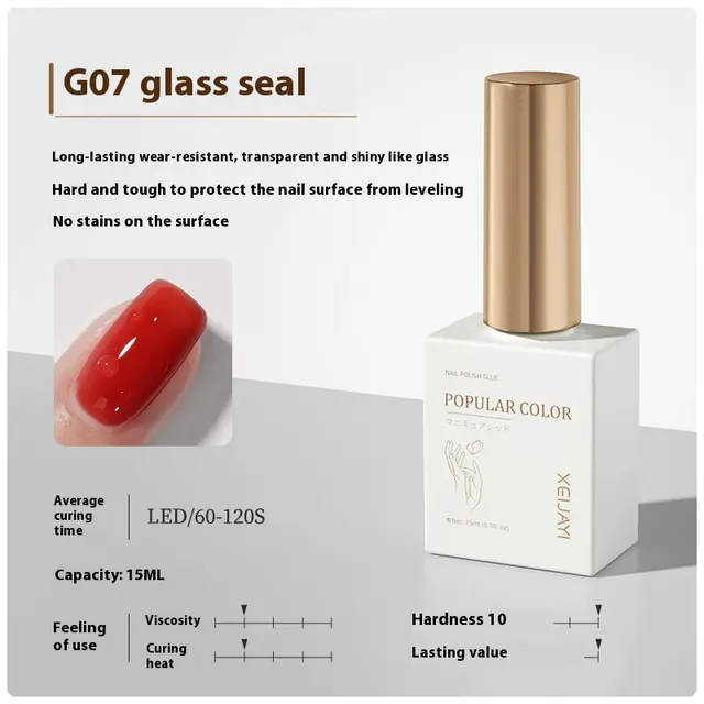 UV Polish 15ml Bottom Rubber Seal Layer Polish Gel Glass Seal 15Ml - Shop at LoveMi