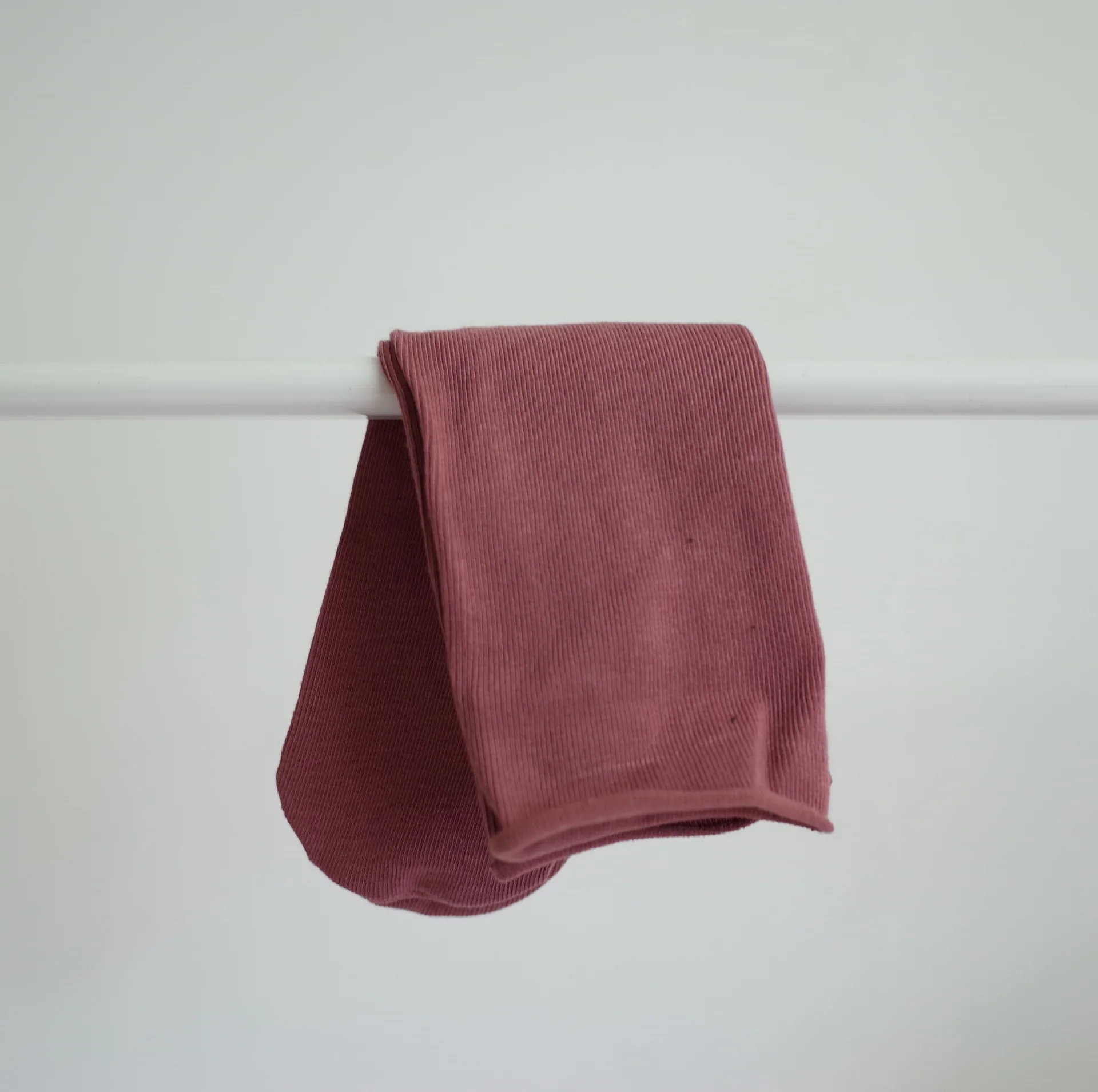 Combed Cotton Tube Socks Straight Board Without Root Multi-color Curling Candy Color - Fog Pink
