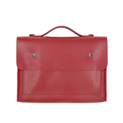 New Large Capacity Laptop Handbag Red - Shop at LoveMi