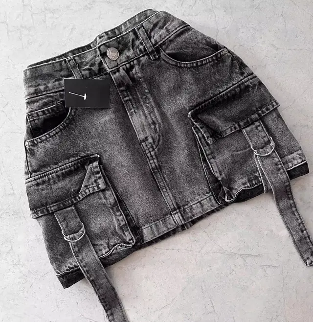 Women's Retro Gothic Fashion Personality Skirt X04 Short Skirt Black - Shop at LoveMi