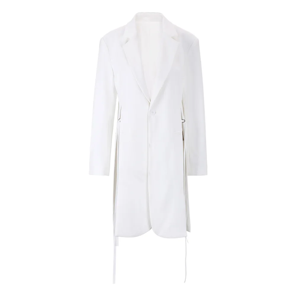 Women's Fashion Loose Design Split Jacket White - Shop at LoveMi