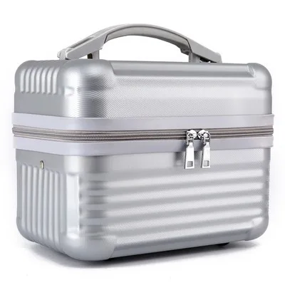 Pp Portable Women's Suitcase Large Capacity Silver - Shop at LoveMi