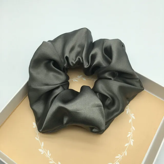 22mmS Version Silk Hair Rope Dark Gray - Shop at LoveMi