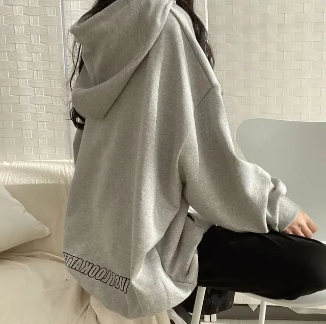 Casual All matching Fleece lined Trendy Top 50123A Gray Thin - Shop at LoveMi