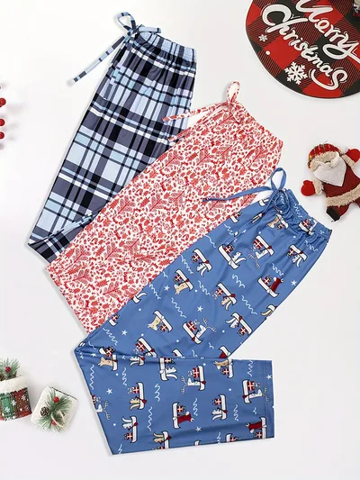 Milk Silk Pajama Pants Long Women's Thin Breathable L192021 Xl - Shop at LoveMi