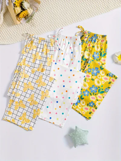Milk Silk Pajama Pants Long Women's Thin Breathable L676869 Xl - Shop at LoveMi