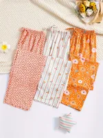 Milk Silk Pajama Pants Long Women's Thin Breathable - L919293-M