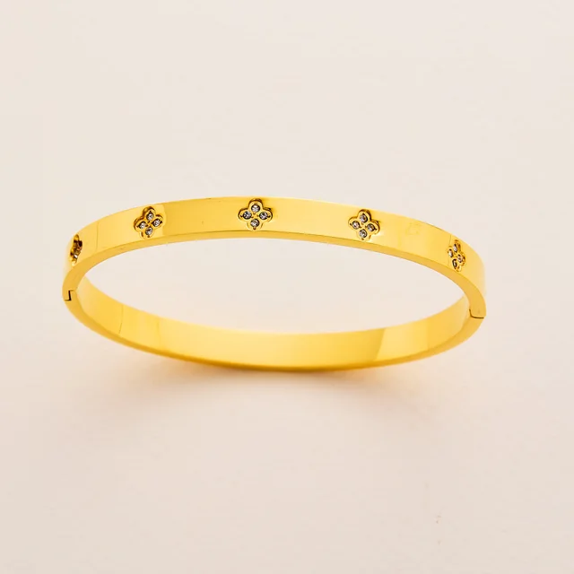 Diamond Titanium Steel Bracelet Design Niche Gold - Shop at LoveMi