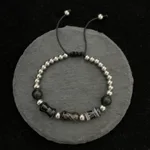 Agate Bamboo Bracelet