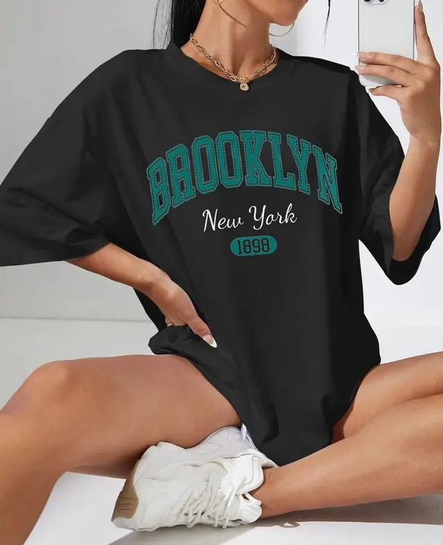 Women's T shirt Summer Fashion Casual Women's Top Idle Style Black 3 - Shop at LoveMi
