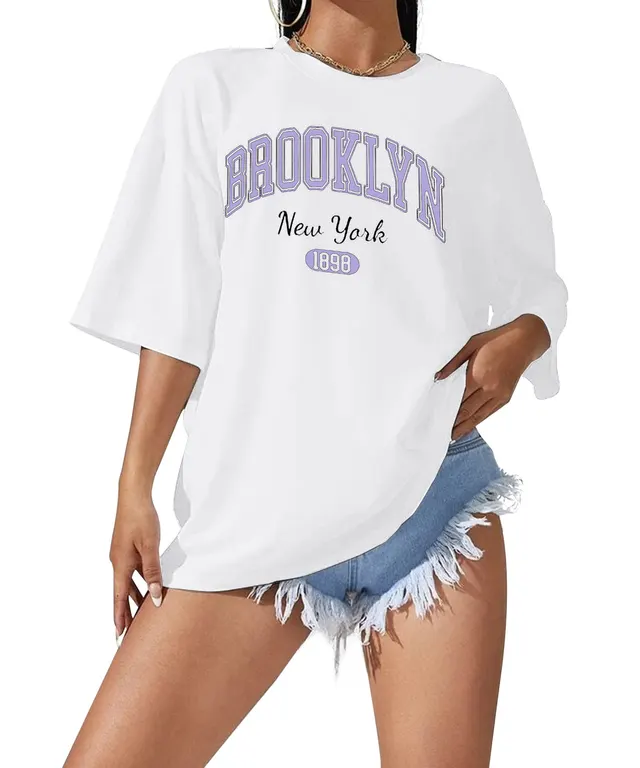 Women's T shirt Summer Fashion Casual Women's Top Idle Style White 8 - Shop at LoveMi