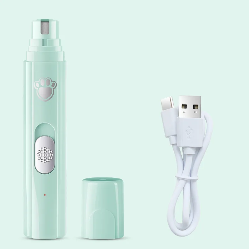 Pet Nail Trimmer Boxed USB Rechargeable Green - Shop at LoveMi