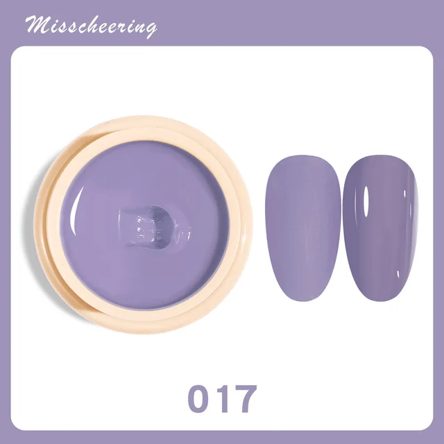 Nail Beauty New Japanese Cream Solid Nail Polish Solid Glue 17 - Shop at LoveMi