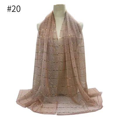 Spring And Summer Women's Bag Scarf Thin Breathable Solid Color Crumpled Panel Pressing Polyester Scarf #20 - Shop at LoveMi