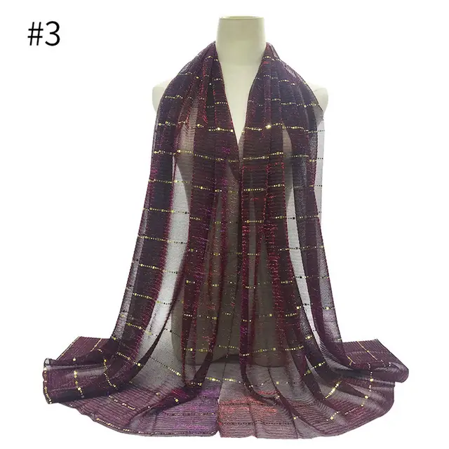 Spring And Summer Women's Bag Scarf Thin Breathable Solid Color Crumpled Panel Pressing Polyester Scarf #3 - Shop at LoveMi