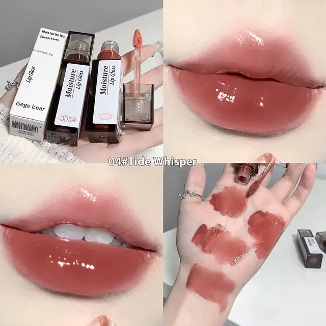 Moisturizing Lip Honey Moisturizing Water Light Mirror Lip Lacquer White Makeup No Stain On Cup Lipstick Tidal Whisper - Shop at LoveMi