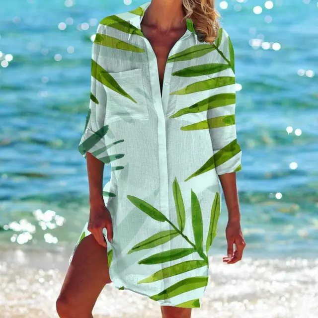 Flowers And Plants 3D Printed Top Bikini Shirt Cxnt35 S326 - Shop at LoveMi