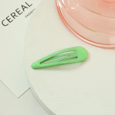 Drop shaped Clip Paint Epoxy Female BB Clip Headdress Hairpin No.11 - Shop at LoveMi