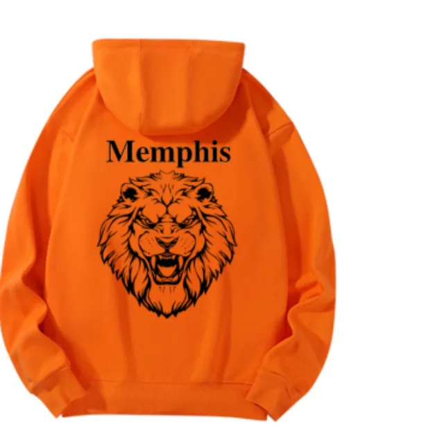 Spring And Autumn Pullover Hoodie 340g American Work Clothes Orange - Shop at LoveMi