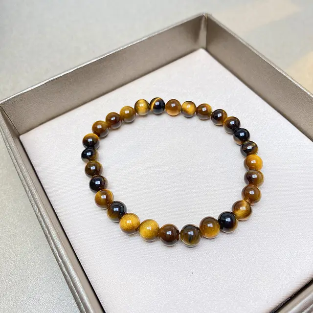 Tiger eye Bracelet Niche Female Couple Gift Tiger Eye 6M Bracelet - Shop at LoveMi
