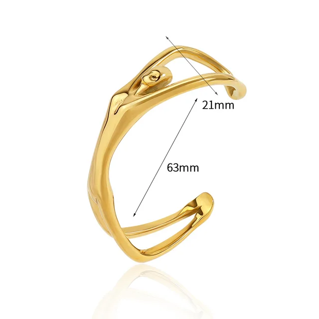 Personality Punk Ins Style Bracelet Gold - Shop at LoveMi