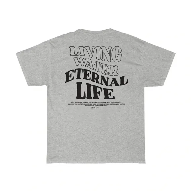 Street Creativity Short Tube Casual Loose fitting T shirt Light Gray - Shop at LoveMi