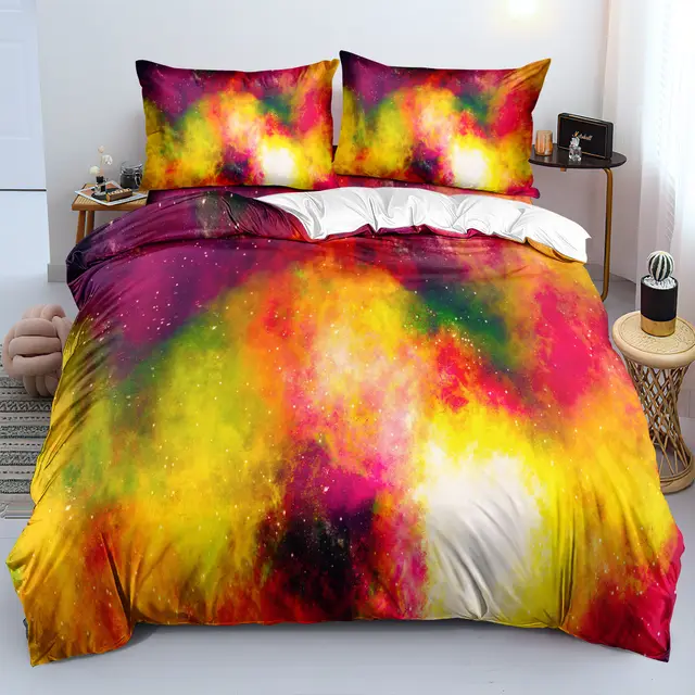 Beddings Digital Printed Three piece Set Style9 - Shop at LoveMi