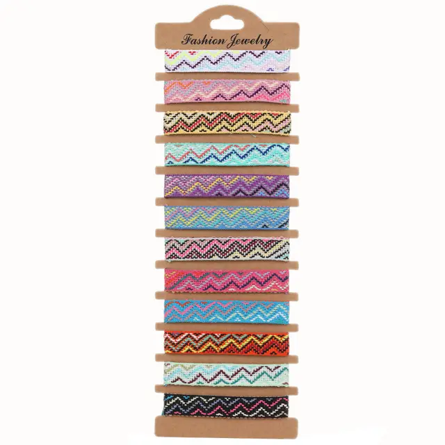 Bohemian Woven Friendship Bracelet Suit Female Ethnic B4346A - Shop at LoveMi