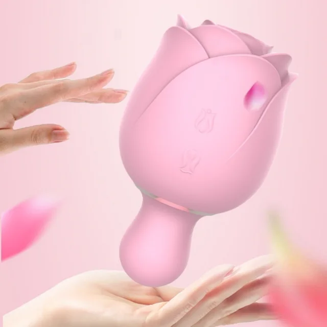 Preserved Flower Clitoral Sucking Vibrators Pink - Shop at LoveMi