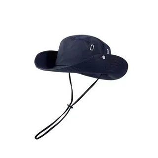 Summer Sun Protection Quick-drying Outdoor Cap Sun Protection - Big Brim Outdoor Navy Blue - View 1