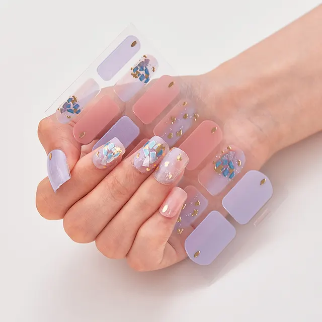 Nail Stickers Sales Bronzing Laser 3d Cross border Nails Style110 - Shop at LoveMi