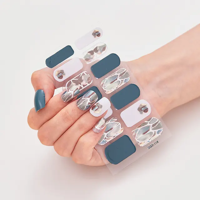 Nail Stickers Sales Bronzing Laser 3d Cross border Nails Style116 - Shop at LoveMi