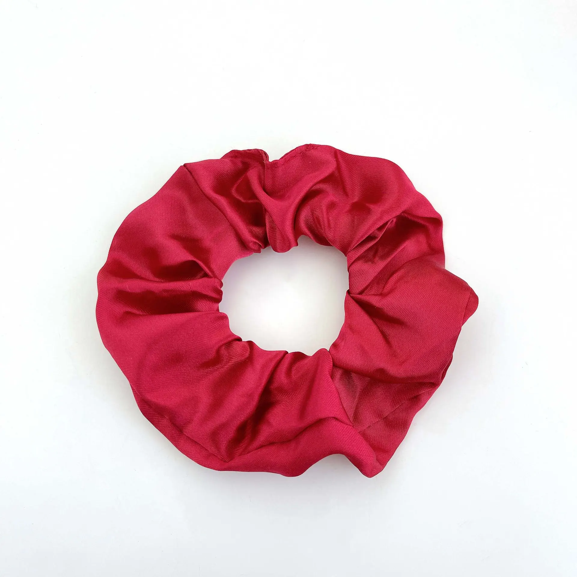 Solid Color Large Intestine Hair Ring Flower Hair Band Hair Accessories Rubber Band For Hair Ties - Color 27