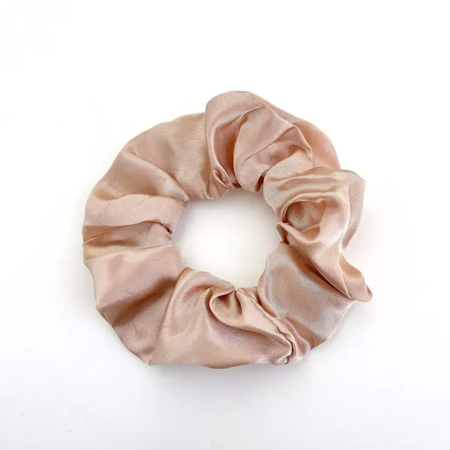 Solid Color Large Intestine Hair Ring Flower Hair Band Hair Accessories Rubber Band For Hair Ties Color 5 - Shop at LoveMi