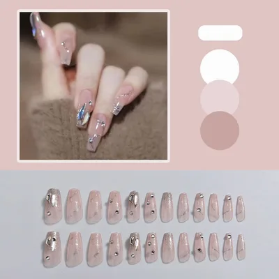 Wear Armor Diamond In The Debris Finished Nail Beauty Z024 Flash Line - Shop at LoveMi