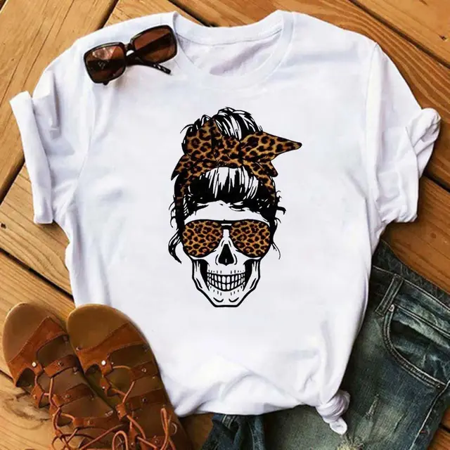 Vintage Print Letter Fashion Clothing Short sleeved T shirt Bt7687 - Shop at LoveMi